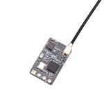 JHEMCU ELRS RX24T 2.4G ELRS Radio Nano Long Range High Refresh Receiver T-type Antenna 11X18mm RC FPV Racing Freestyle Drone